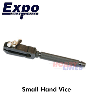 HAND VICE Work Holder Hollow wire twisting jeweler tool Expo Tools 79530