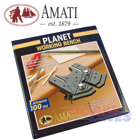 PLANET Work Bench versatile tool hold metal/wood working Amati 7396