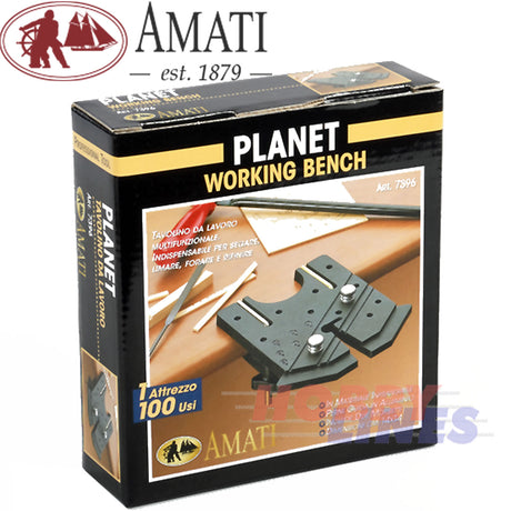 PLANET Work Bench versatile tool hold metal/wood working Amati 7396