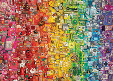 Load image into Gallery viewer, Cobble Hill Shelley Davies COLOURFUL RAINBOW 1000pc Jigsaw Puzzle 80295
