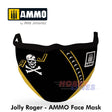 JOLLY ROGER FACE MASK Reusable hygienic protective Adult AMMO Jimenez Mig8070