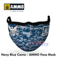 Navy Blue Camo Reusable hygienic protective Adult AMMO by Mig Jimenez Mig8073