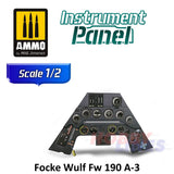 Focke Wulf Fw 190 A-3 - Aircraft Instrument Panel 1:2 scale AMMO by Mig8283