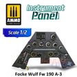 Focke Wulf Fw 190 A-3 - Aircraft Instrument Panel 1:2 scale AMMO by Mig8283