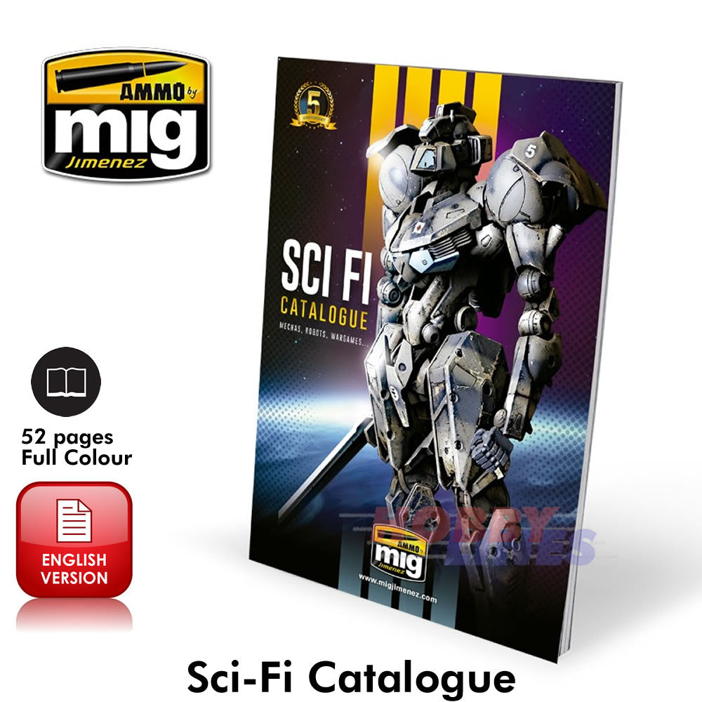 AMMO SCI-FI CATALOGUE 2019 edition 52 pages Full Colour AMMO Mig Jemenez Mig8302