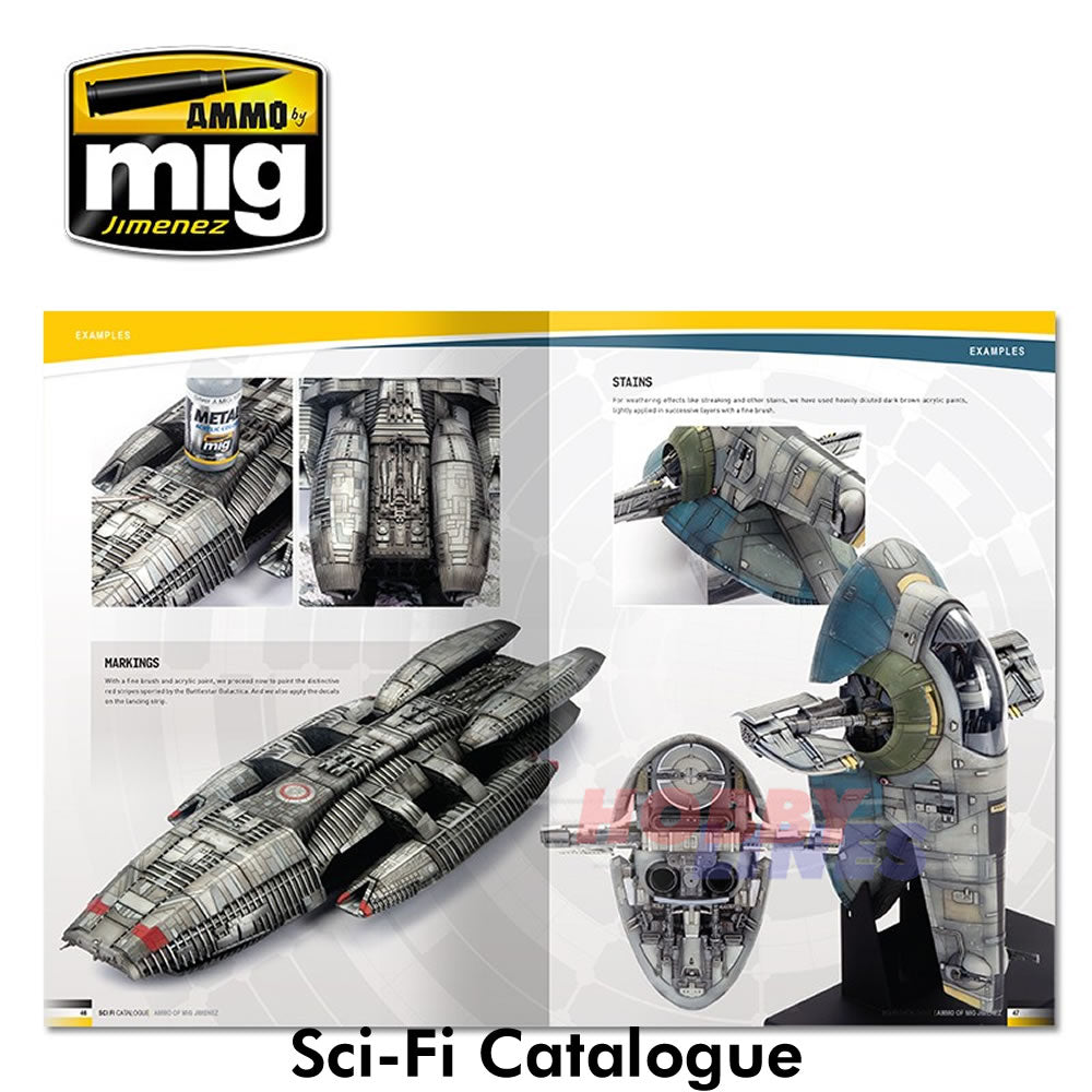 AMMO SCI-FI CATALOGUE 2019 edition 52 pages Full Colour AMMO Mig Jemenez Mig8302