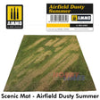Scenic Mat Airfield Dusty Summer 245x245mm Diorama AMMO Mig Jimenez MIG8484