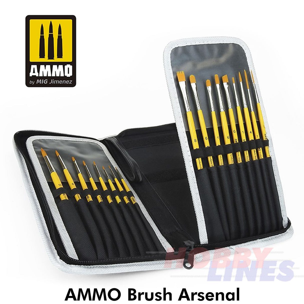 Brush Arsenal & Brush Organization Protective Storage | Ammo by Mig Jimenez | Mig8580