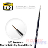 PREMIUM MARTA KOLINSKY ROUND BRUSH Range AMMO Mig Jimenez