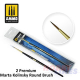 PREMIUM MARTA KOLINSKY ROUND BRUSH Range AMMO Mig Jimenez