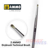 DRYBRUSH TECHNICAL BRUSH Range Dry Brushes Technique AMMO Mig Jimenez