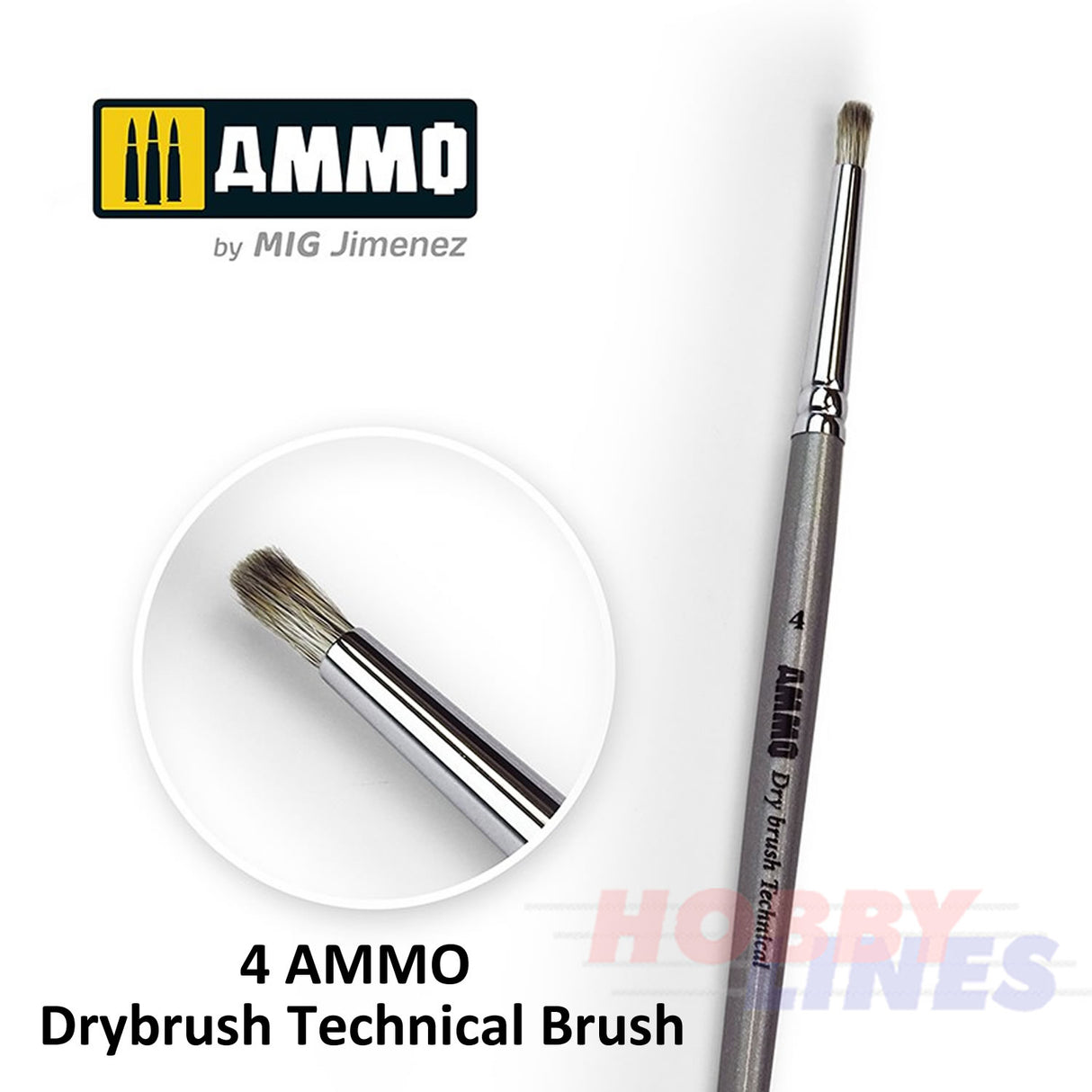 DRYBRUSH TECHNICAL BRUSH Range Dry Brushes Technique AMMO Mig Jimenez