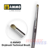 DRYBRUSH TECHNICAL BRUSH Range Dry Brushes Technique AMMO Mig Jimenez