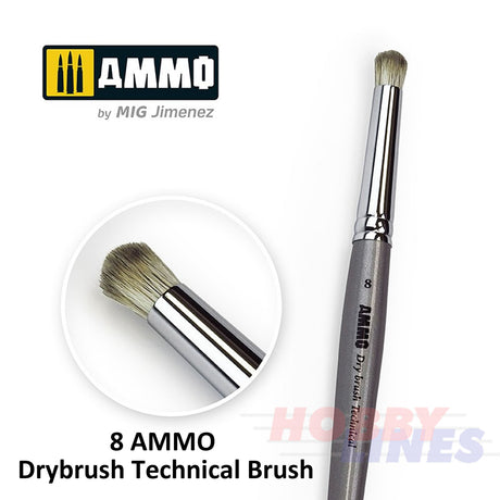 DRYBRUSH TECHNICAL BRUSH Range Dry Brushes Technique AMMO Mig Jimenez