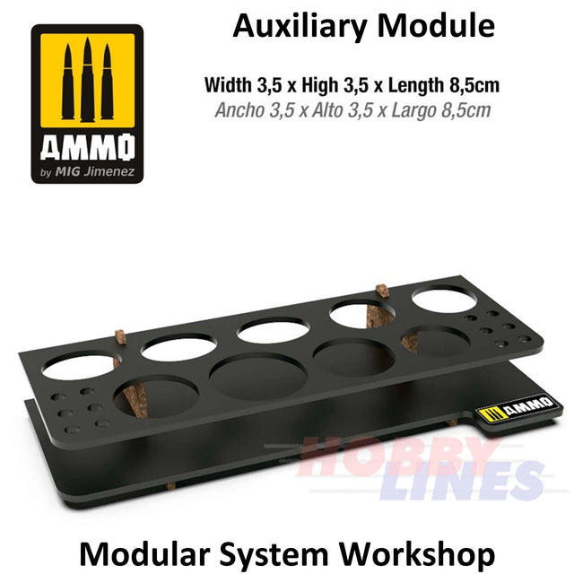 Modular System Workshop AUXILIARY MODULE organizer AMMO Mig Jimenez Mig8878