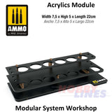 Modular System Workshop ACRYLIC MODULE organizer holder AMMO Mig Jimenez Mig8879