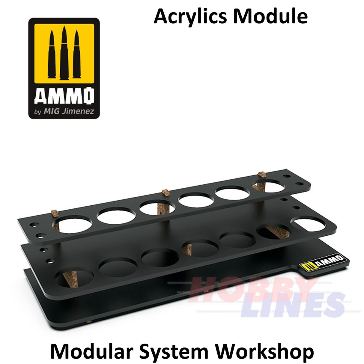 Modular System Workshop ACRYLIC MODULE organizer holder AMMO Mig Jimenez Mig8879