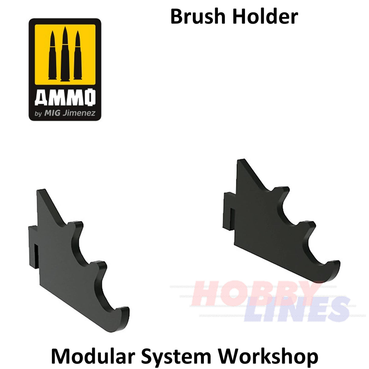 Modular System Workshop BRUSH HOLDER organizer AMMO Mig Jimenez Mig8881