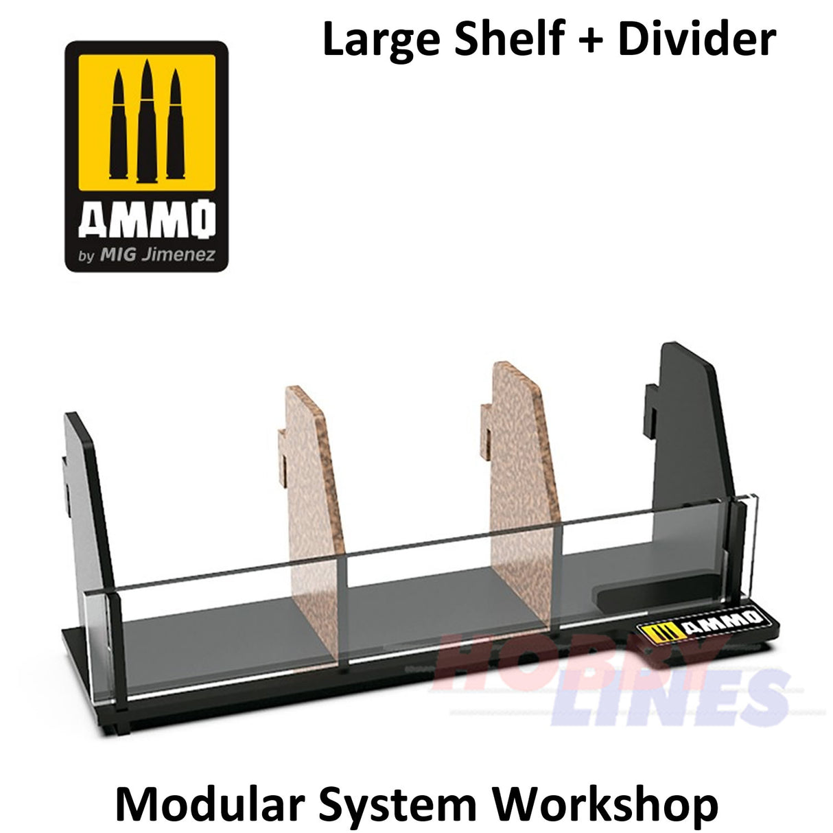 Modular System Workshop SHELVING + DIVIDERS organizer AMMO Mig Jimenez Mig8882