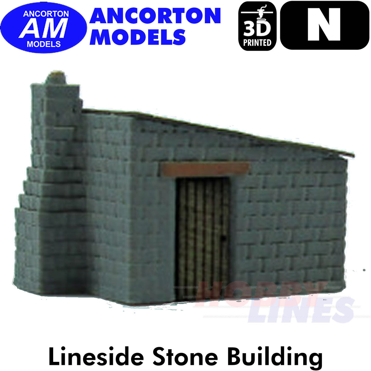 LINESIDE BUILDING 3D Printed Ready to Plant N gauge 1:148 Ancorton Models N3LB4