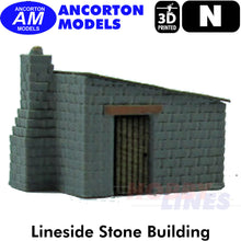 Load image into Gallery viewer, LINESIDE BUILDING 3D Printed Ready to Plant N gauge 1:148 Ancorton Models N3LB4
