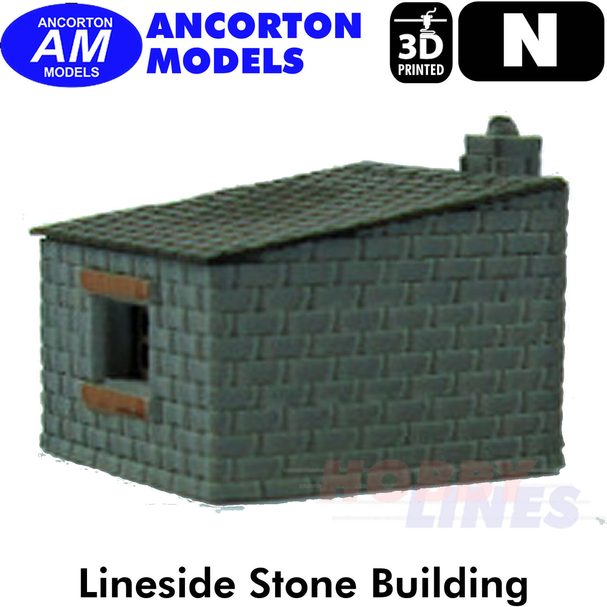 LINESIDE BUILDING 3D Printed Ready to Plant N gauge 1:148 Ancorton Models N3LB4