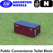 Load image into Gallery viewer, PUBLIC CONVENIENCE 3D Printed Ready to Plant N gauge 1:148 Ancorton Models N3TB3
