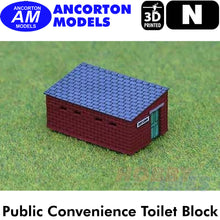 Load image into Gallery viewer, PUBLIC CONVENIENCE 3D Printed Ready to Plant N gauge 1:148 Ancorton Models N3TB3
