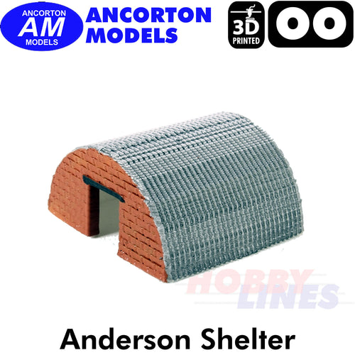 ANDERSON SHELTER 3D Printed Ready to Plant OO 1:76 Ancorton Models OO3-AS1