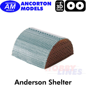 ANDERSON SHELTER 3D Printed Ready to Plant OO 1:76 Ancorton Models OO3-AS1
