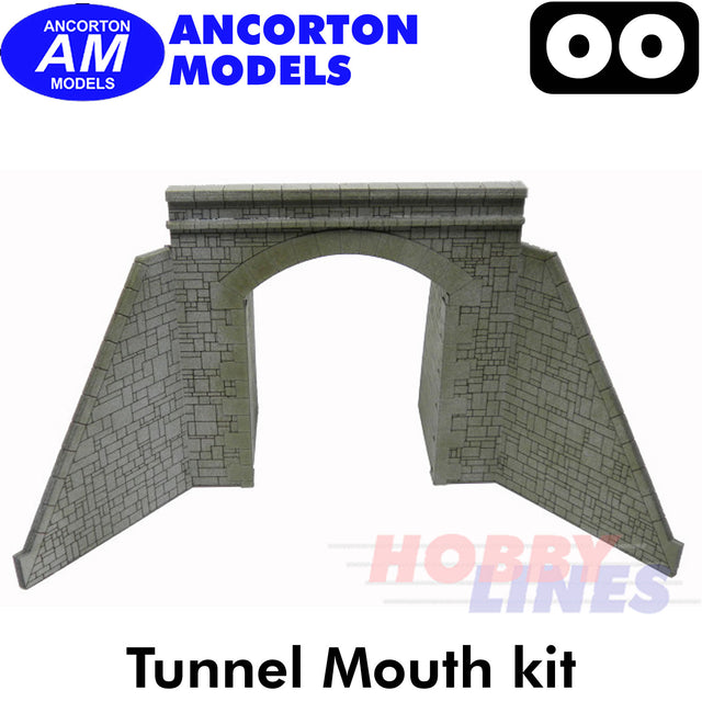 TUNNEL MOUTH kit Single Track stone OO gauge1:76 scale Ancorton Models OOTM2