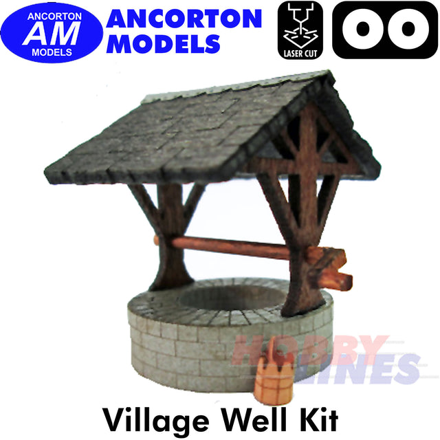 VILLAGE WELL laser cut kit OO gauge 1:76 scale Ancorton Models OOVW1