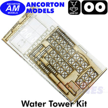 Load image into Gallery viewer, WATER TOWER trackside building laser cut kit OO 1:76 scale Ancorton Models OOWT1
