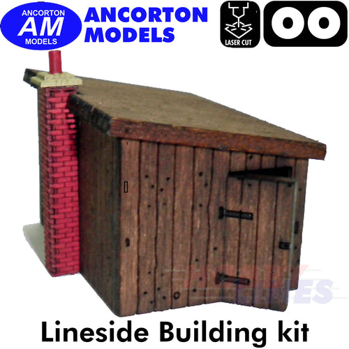 LINESIDE BUILDING SLEEPER BUILT HUT laser cut kit OO 1:76 Ancorton Models OOLB2