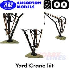 Load image into Gallery viewer, YARD CRANE trackside item laser cut kit OO 1:76 scale Ancorton Models 00YC2
