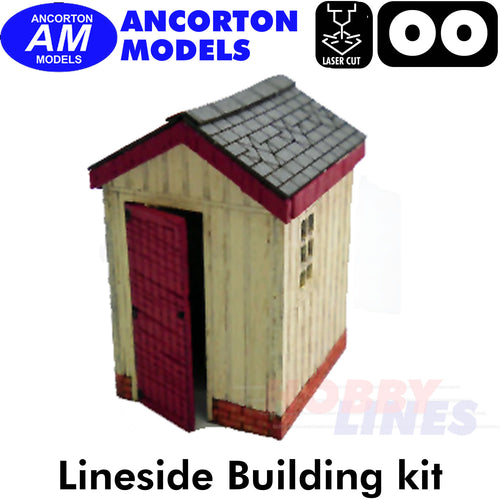 LINESIDE BUILDING storage shed laser cut kit OO 1:76 scale Ancorton Models OOLB1