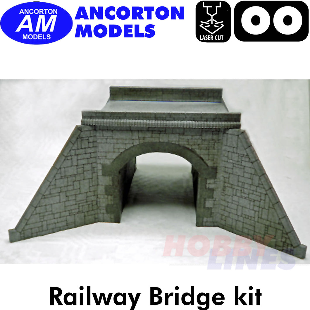 BRIDGE Double Rail Over kit stone built OO gauge1:76 scale Ancorton Models OOBR1