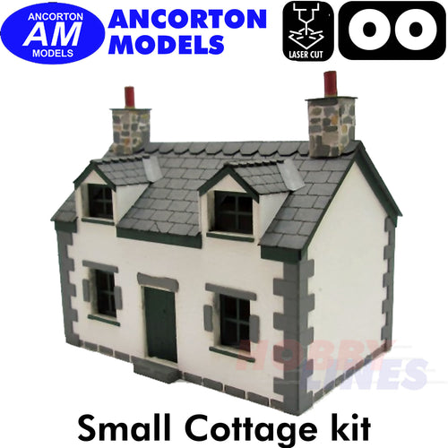 SMALL COTTAGE dormer windows laser cut kit OO gauge 1:76 Ancorton Models OOH3