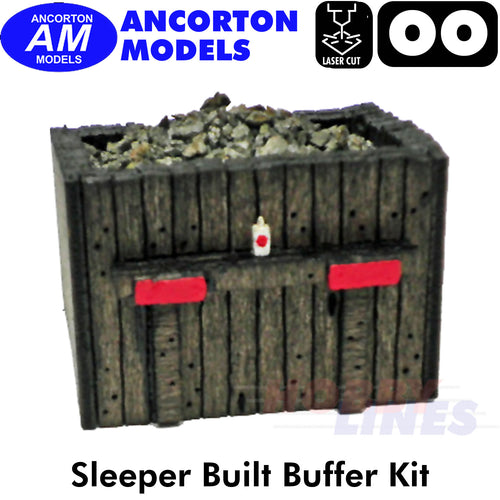 BUFFER Sleeper Built laser cut kit OO gauge 1:76 Ancorton Models OOCB1