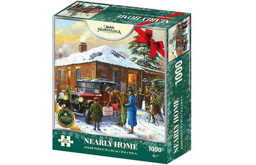Nearly Home - Kevin Walsh Christmas Nostalgia Collection Jigsaw Puzzles 1000pc