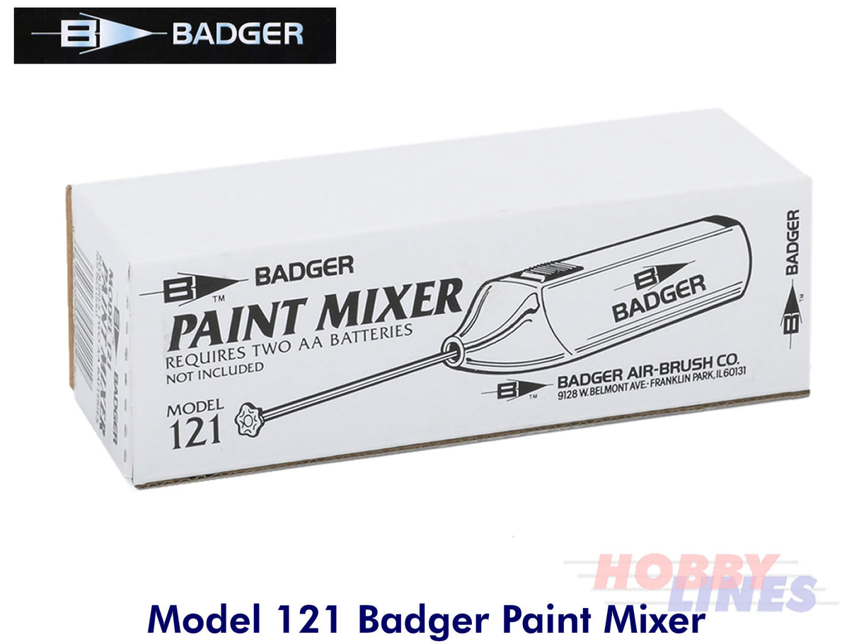 PAINT MIXER Airbrush Model Paints battery powered stirring BADGER Model 121