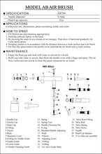 Load image into Gallery viewer, Spare Parts for Expo AB701 Airbrush Full List EXPO TOOLS
