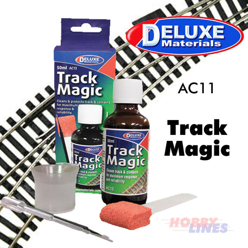 TRACK MAGIC 50ml Electrical Contacts Cleaning Fluid AC13 Deluxe Materials