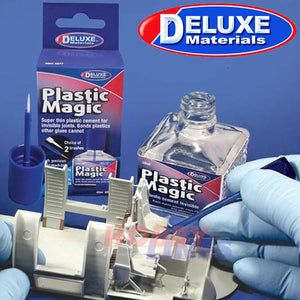 PLASTIC MAGIC 50ml Bonds plastics others cannot glue AD77 Deluxe Materials