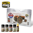 AMMO By Mig Jimenez Mig7145 CIVIL VEHICLES WEATHERING SET Paint Modelling