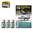 AMMO By Mig Jimenez MIG7423 METALLIC AIRPLANES & JETS WEATHERING  PaintModelling