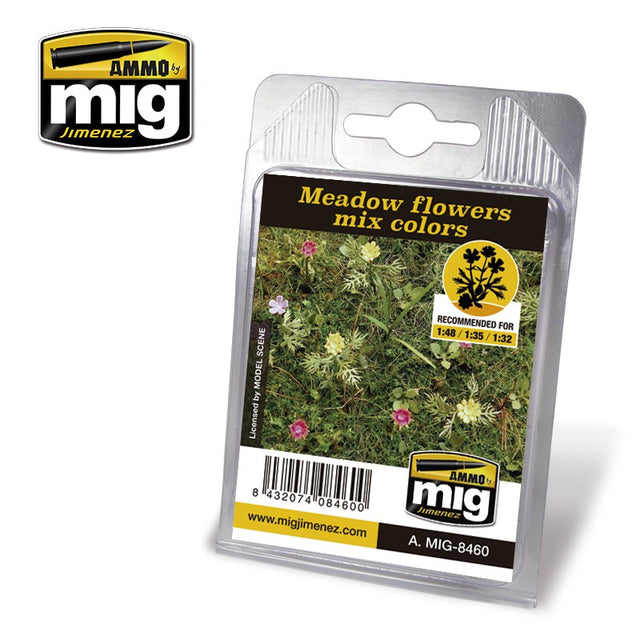 AMMO By Mig Jimenez MIG8460 MEADOW FLOWERS MIXED Paint Modelling