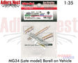 Adlers Nest ANM35005 1:35 MG34 Machine Gun Barell in Vehicle Late mod detail-up