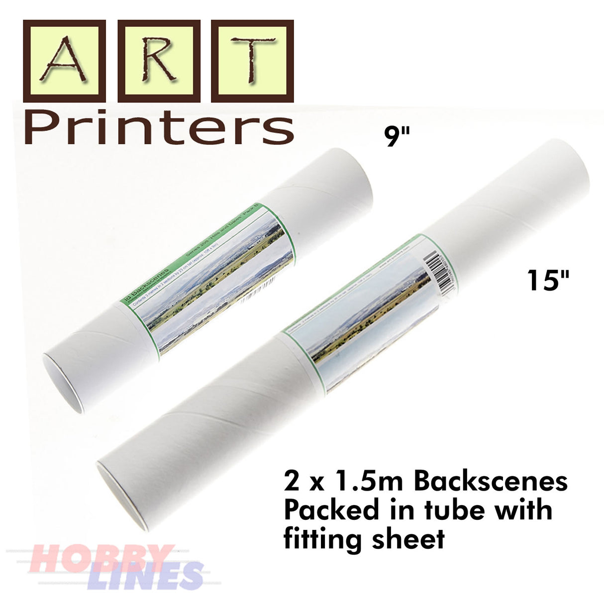 HILLS & DALES Pack C OO 207C ID Backscenes Art printers STD/Premium 15"