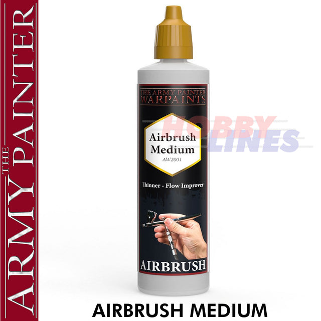 WARPAINTS AIRBRUSH MEDIUM 100ml thinner flow improver The Army Painter AW8001P